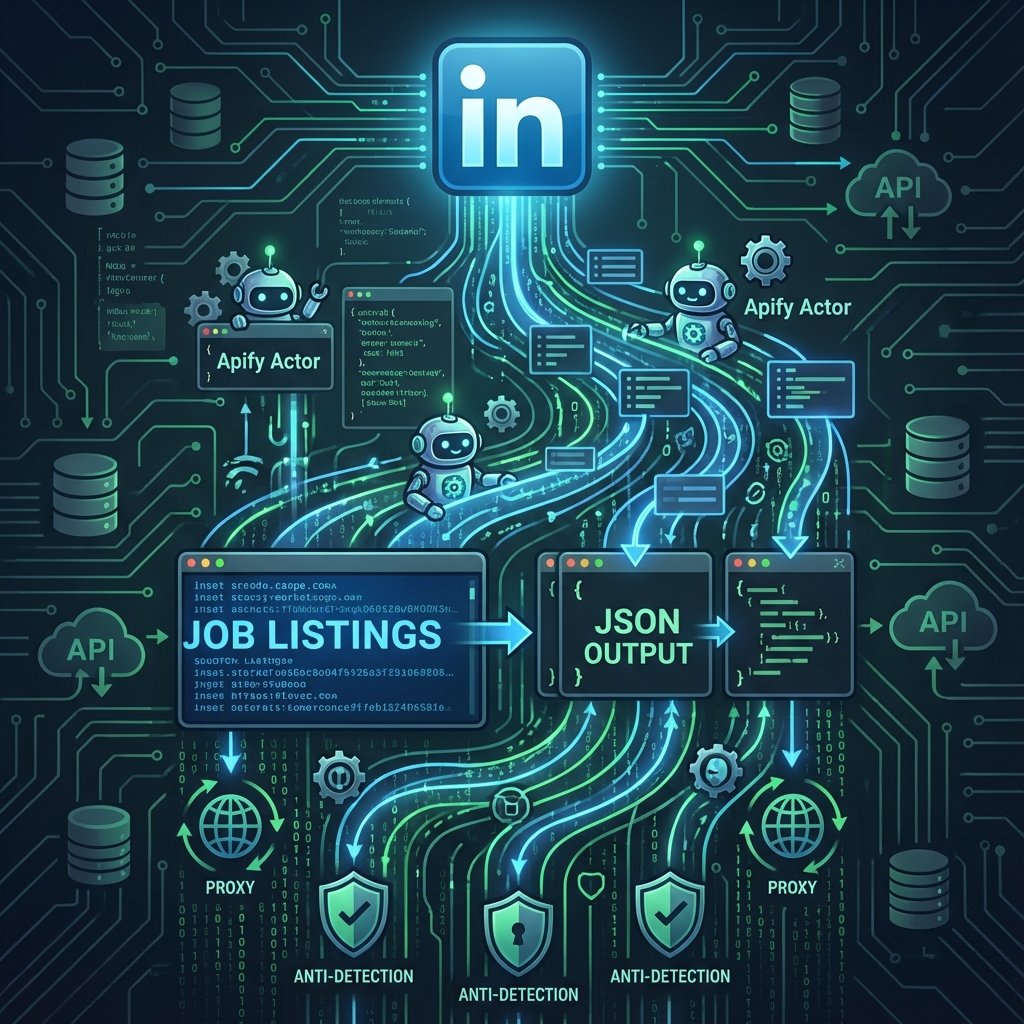 LinkedIn Job Scraper: Scalable Data Harvesting with Apify