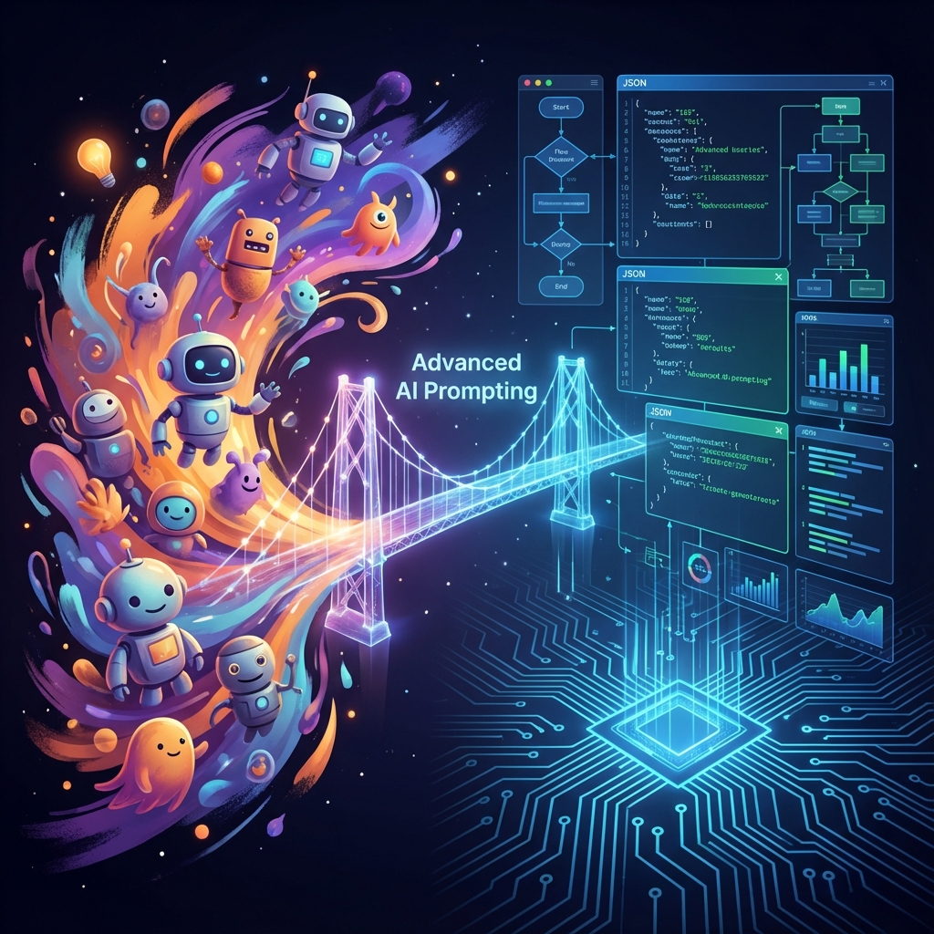 Advanced Prompting: Toon Styles & JSON Mode